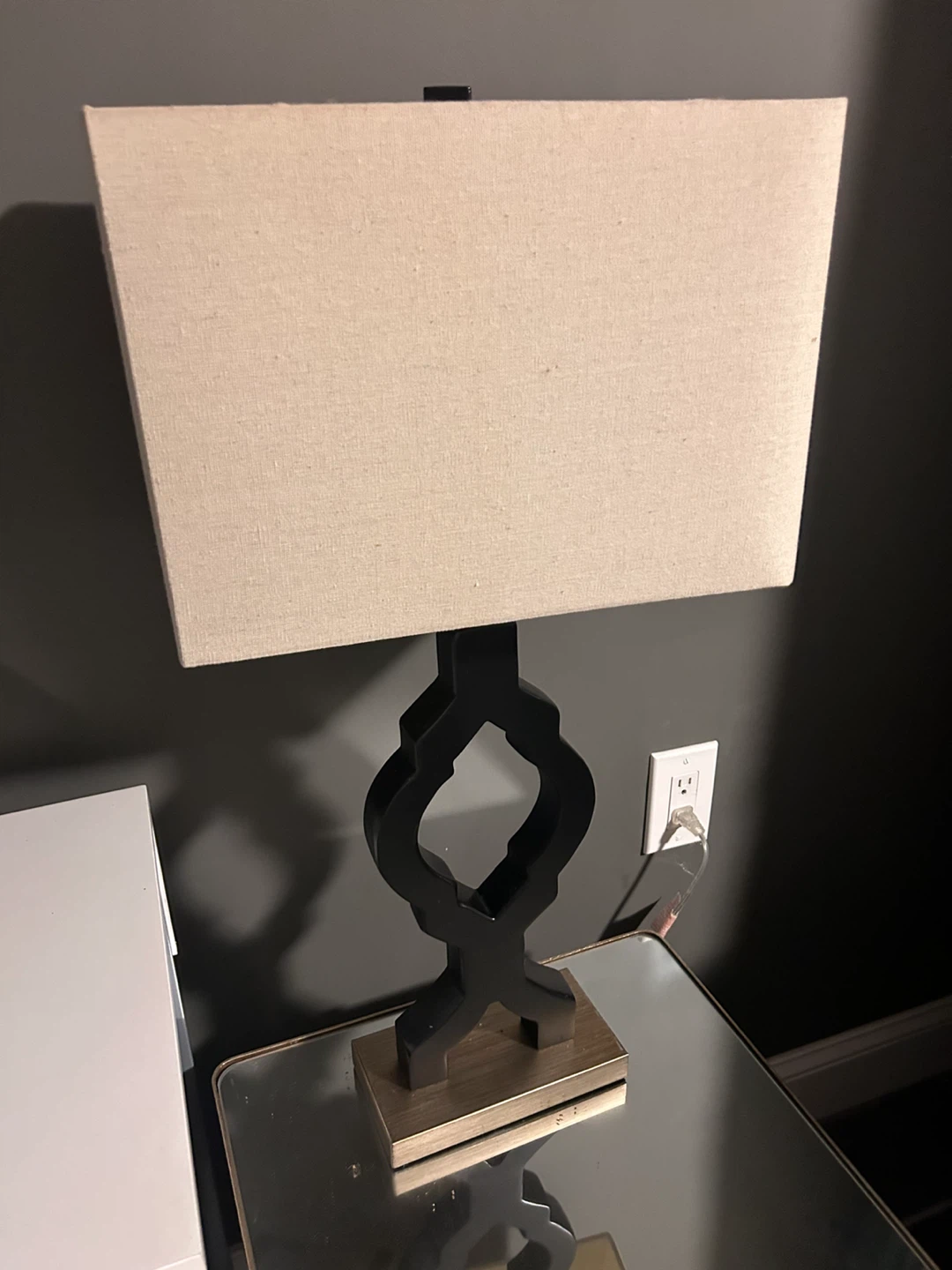 Black and Gold Table Lamp