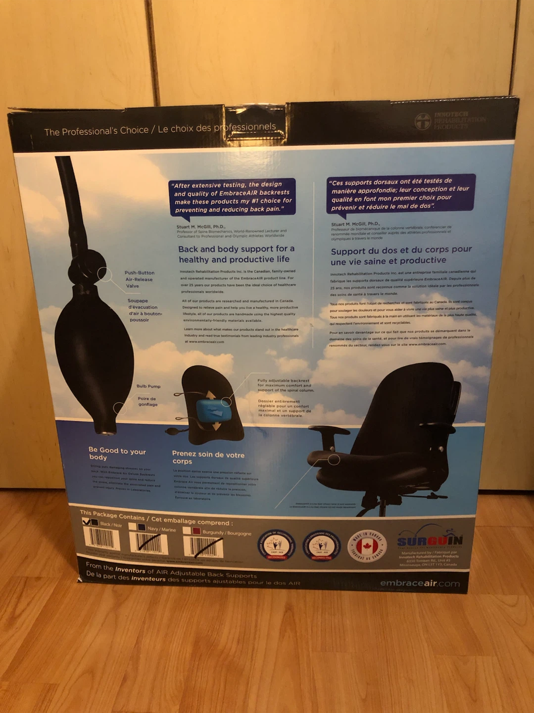 Embrace AirPlus Deluxe Backrest (delivery included if needed) - photo 2