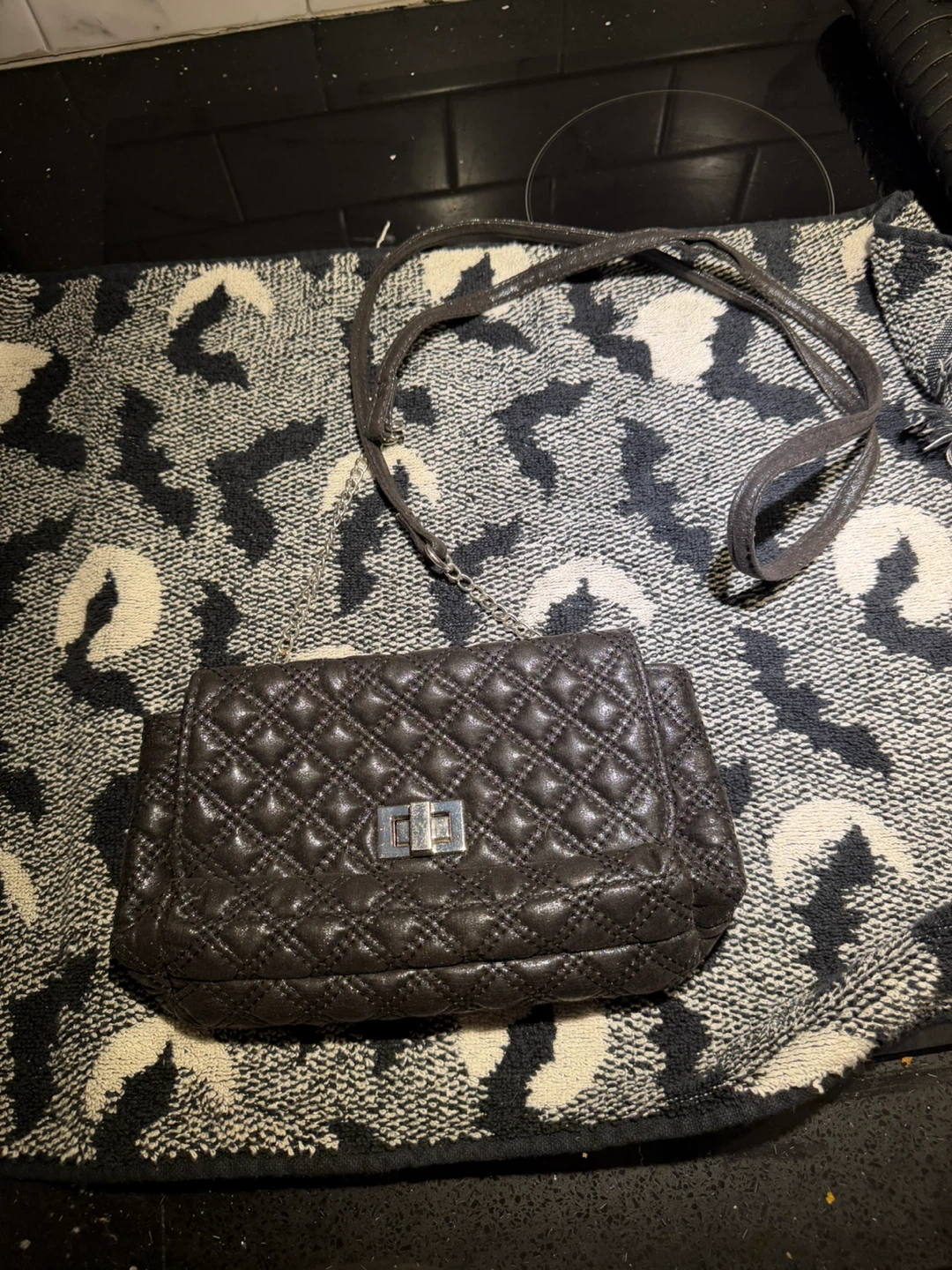 Candie's Quilted Crossbody Bag