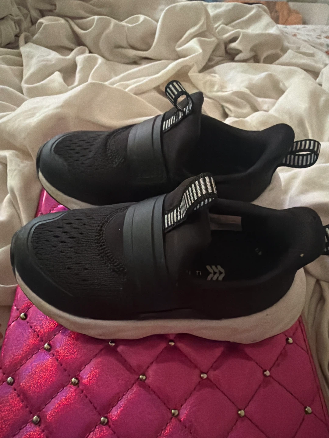 All in Motion Black Slip-On Shoes - Size 8 - photo 2