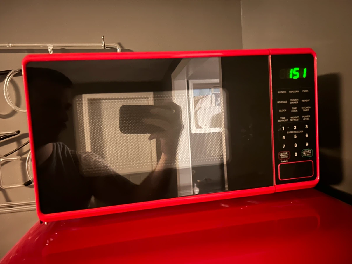 Red Microwave
