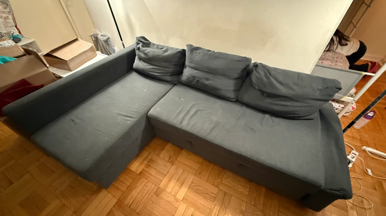 IKEA FRIHETEN Corner Sofa-bed