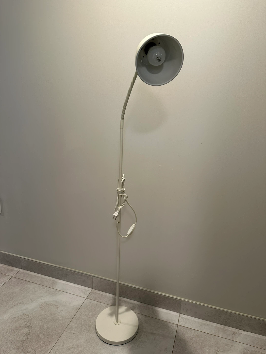 White Floor Lamp