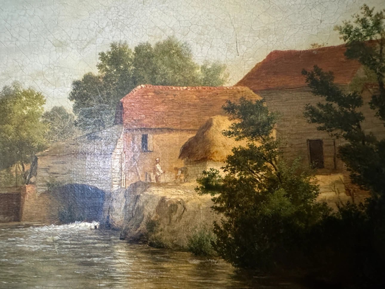 Antique 1859 Oil Painting by British Artist Edmund Gill - photo 4