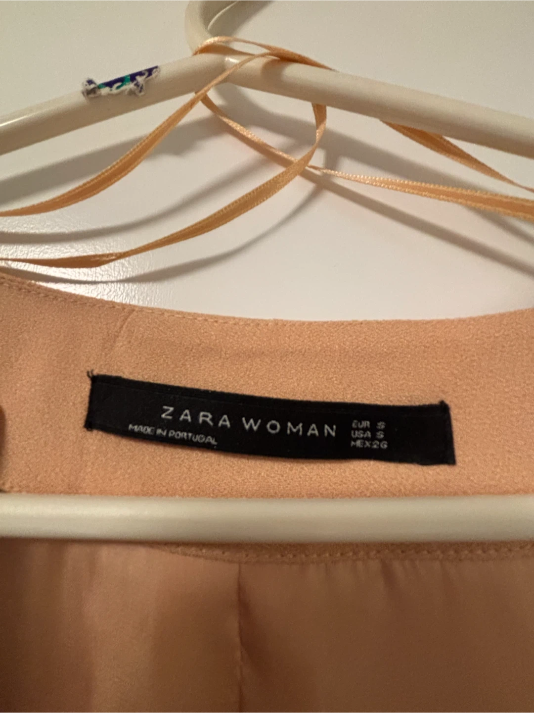 Zara Woman Sleeveless Blazer Dress - Peach - Size S - photo 3