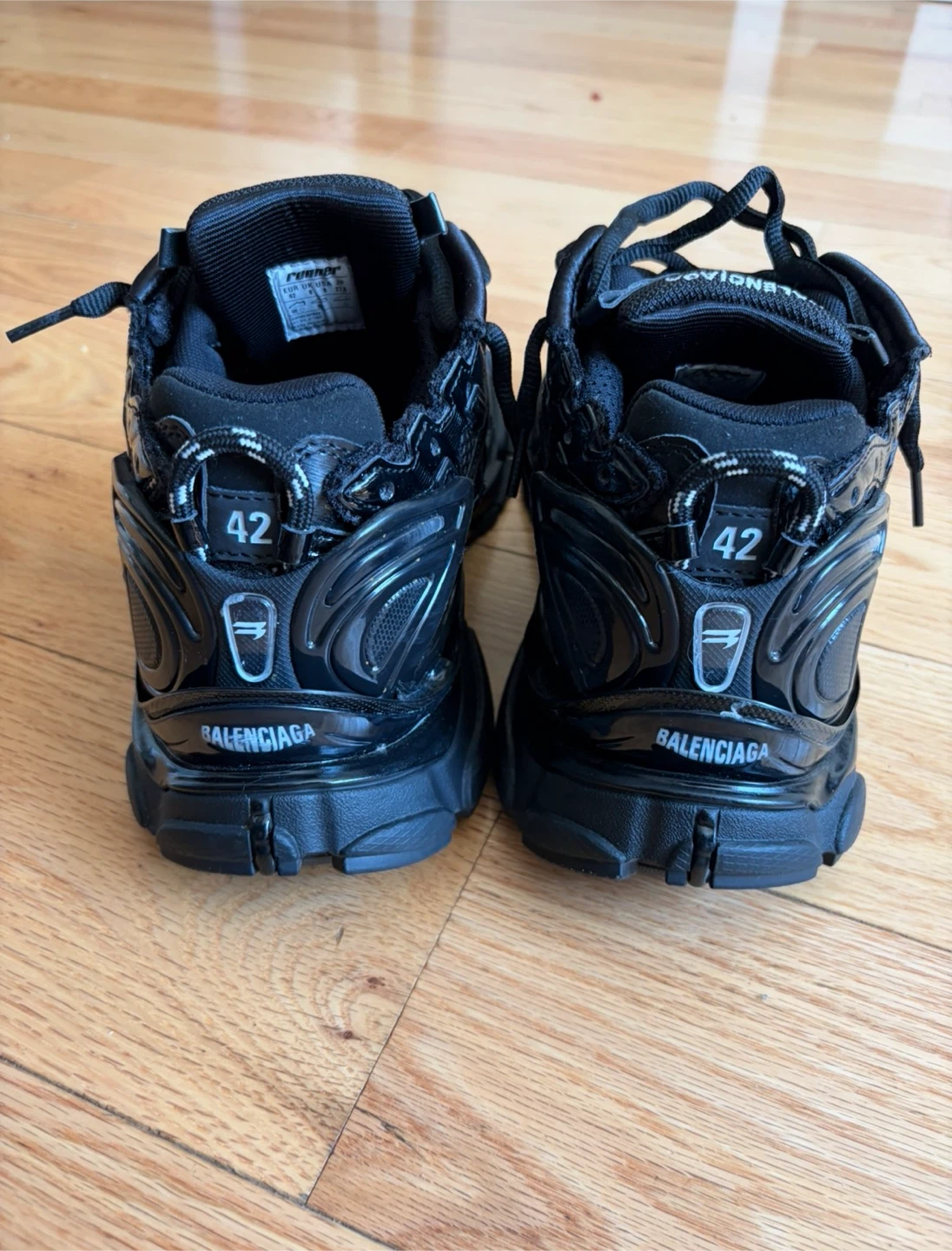 Balenciaga Runner Sneakers Black Size 42 - photo 4