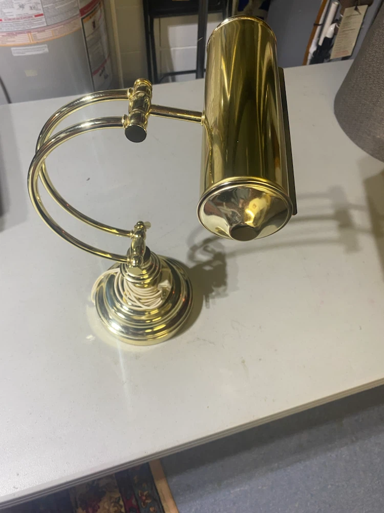 Brass Piano Lamp