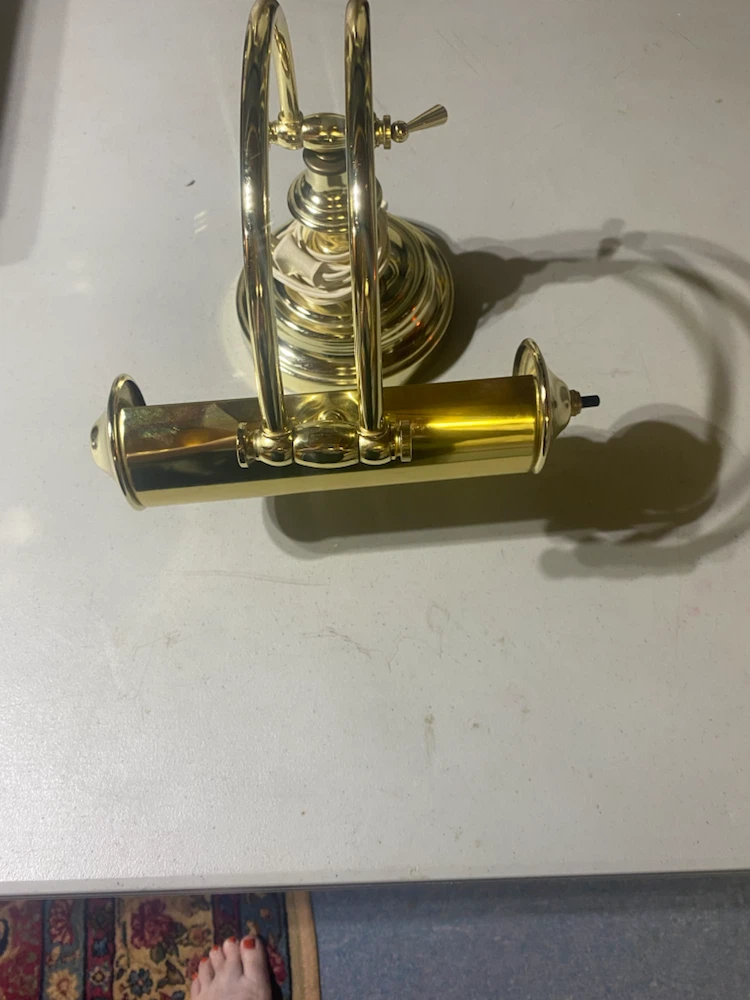 Brass Piano Lamp - photo 3