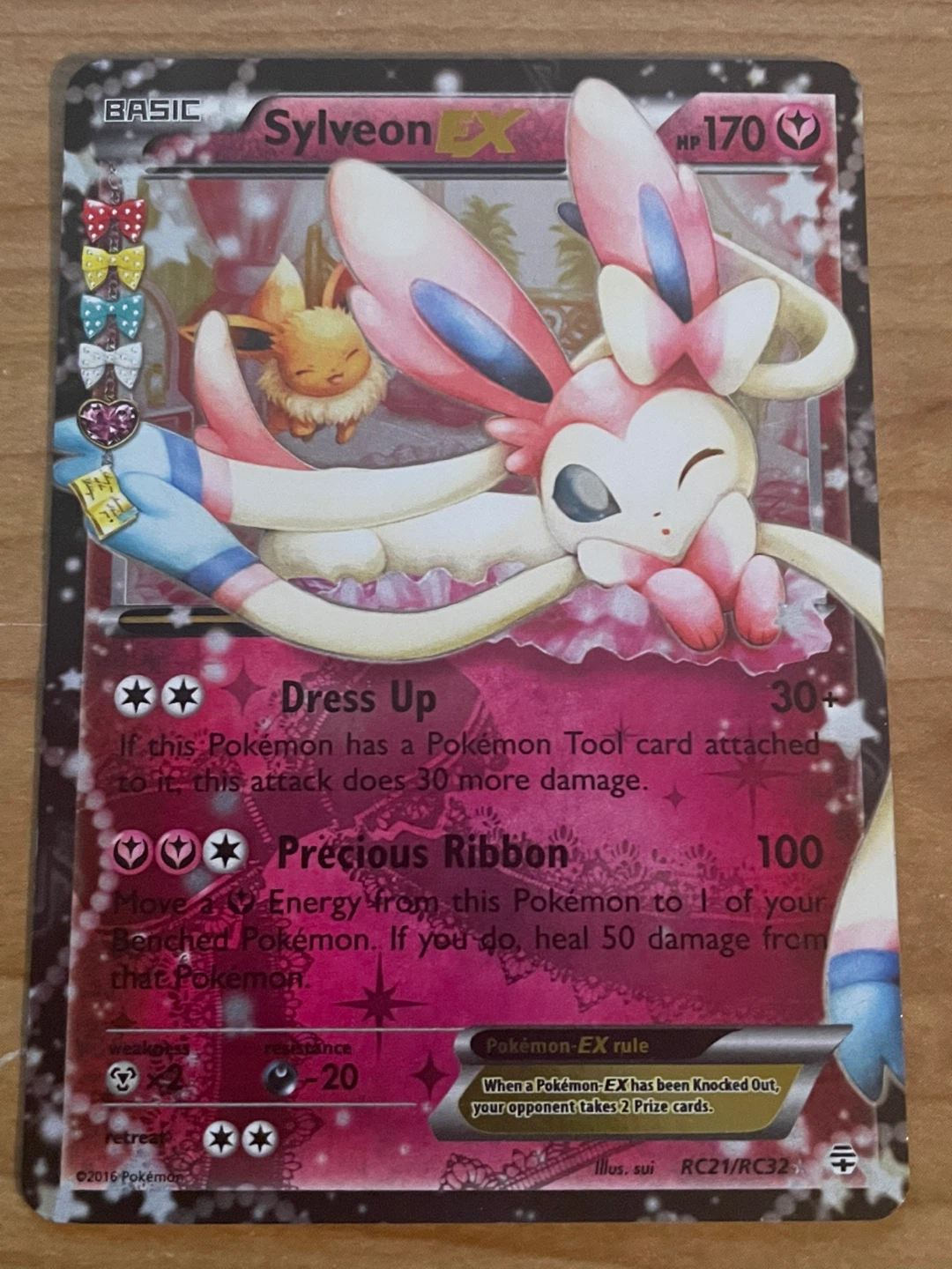 Pokémon TCG Sylveon EX Card