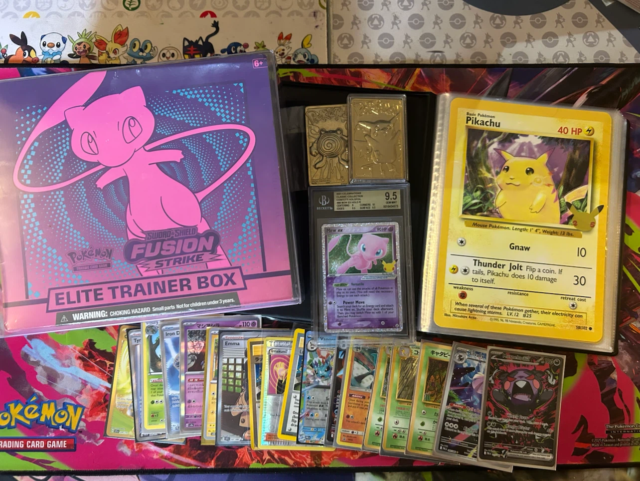Pokemon Singles, sealed, and slabs Lot