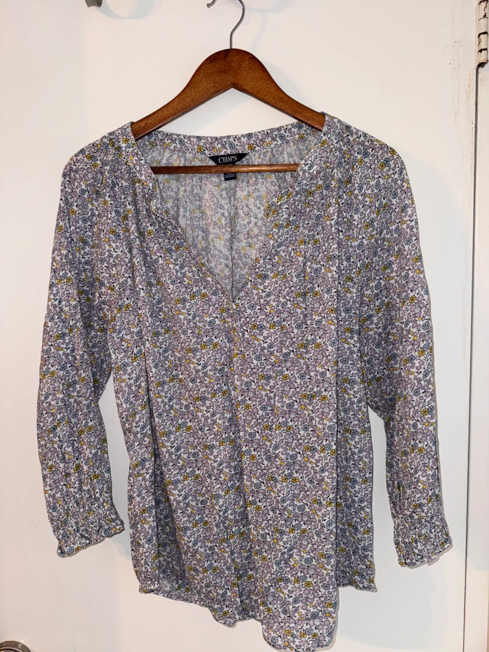 Chaps Floral Blouse - Size S/P - photo 2