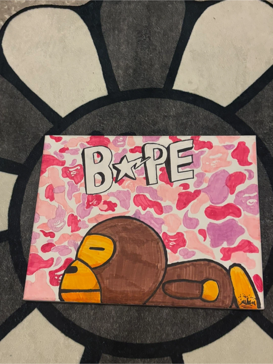 Hand made bape canvas come in all colours