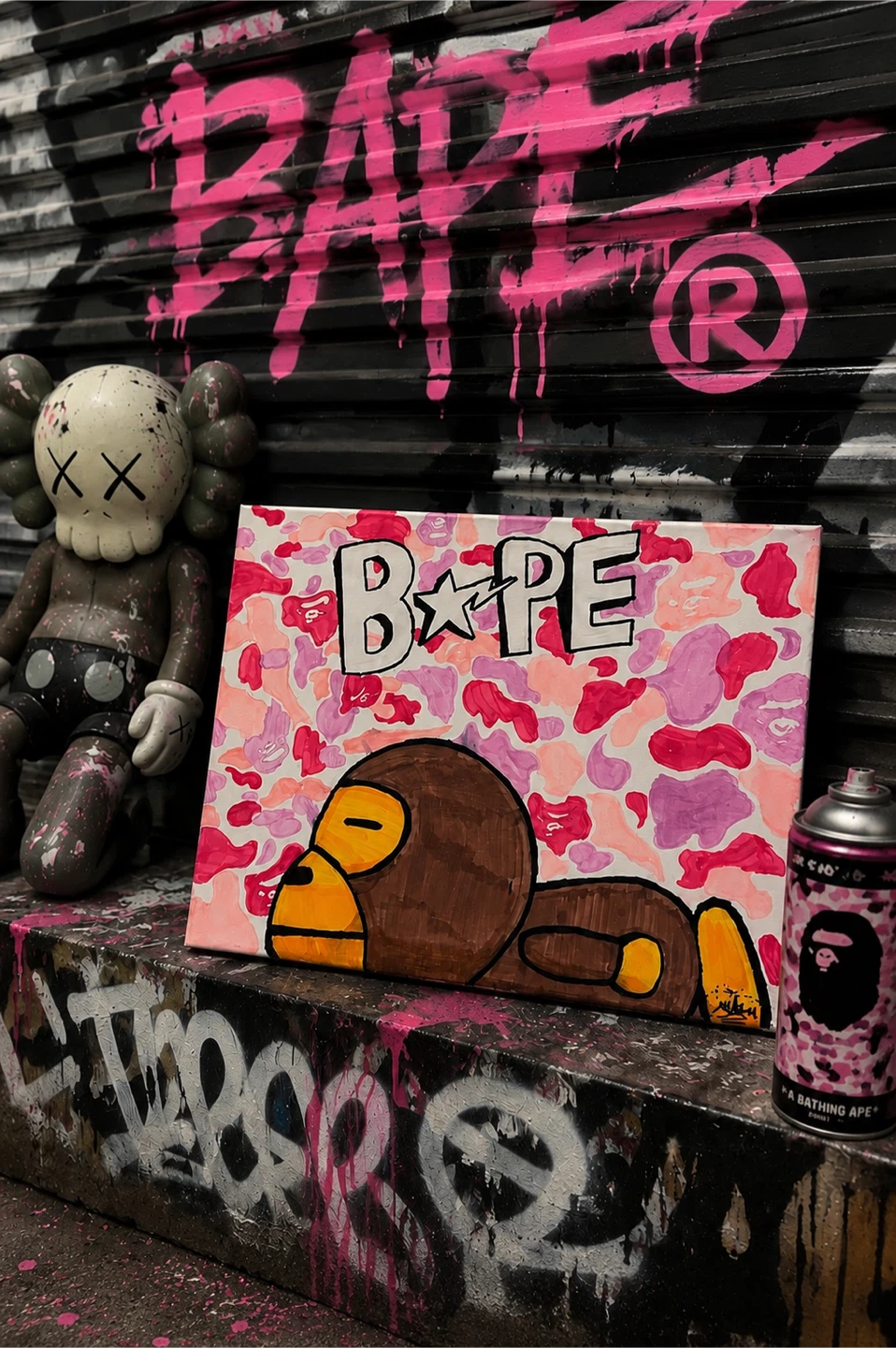 Hand made bape canvas come in all colours - photo 2