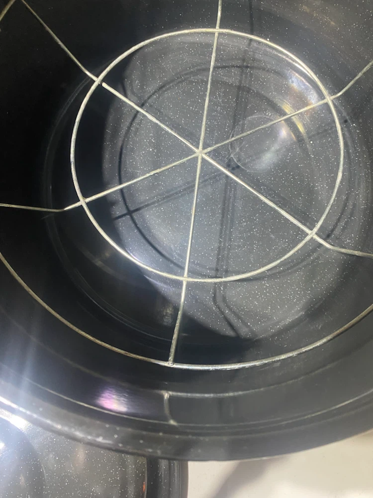 Large Stock Pot with Rack - photo 3