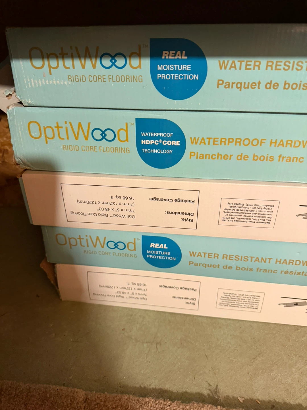 OptiWood Rigid Core Waterproof Flooring