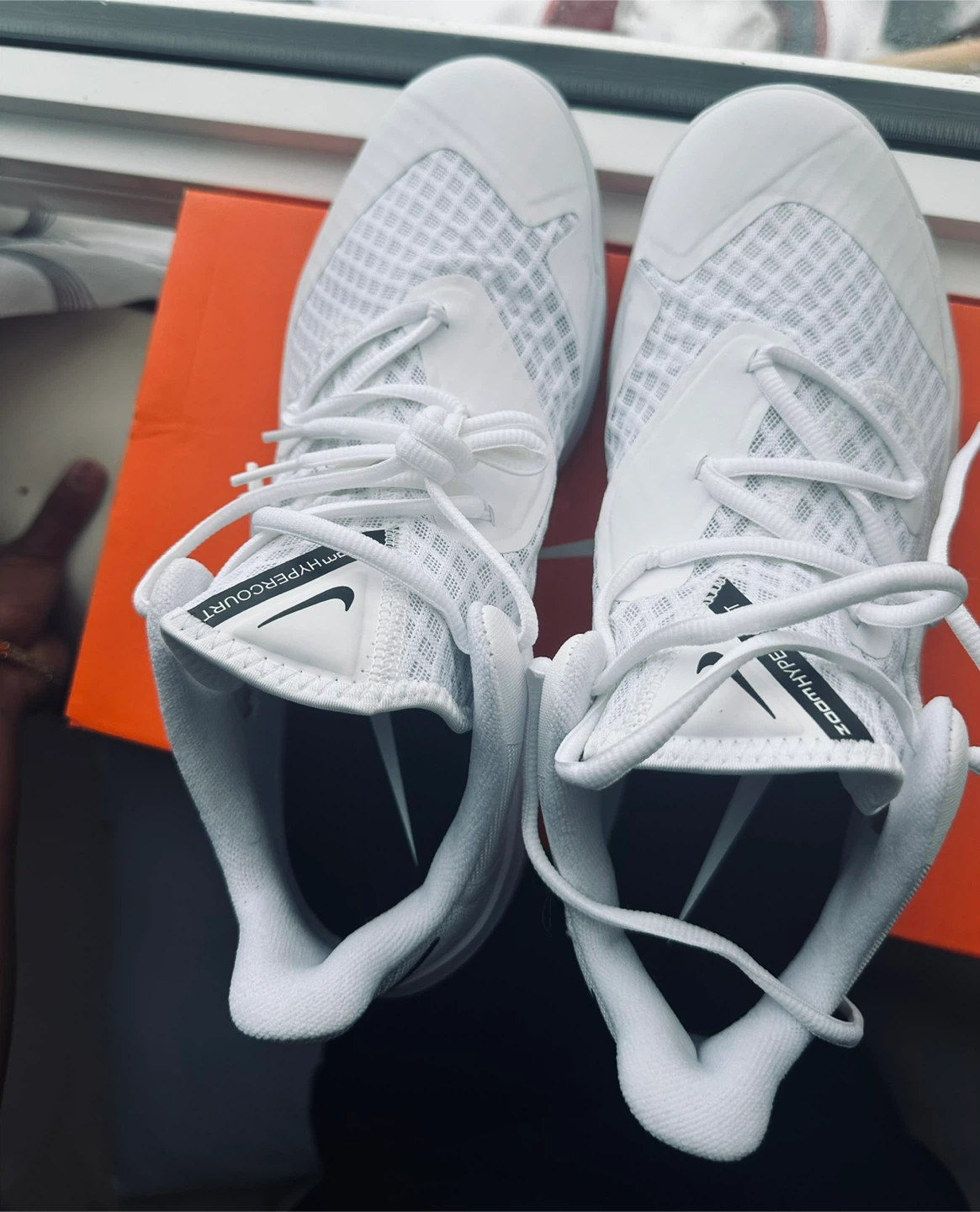 Nike Zoom Hypercourt White Basketball Shoes - photo 3