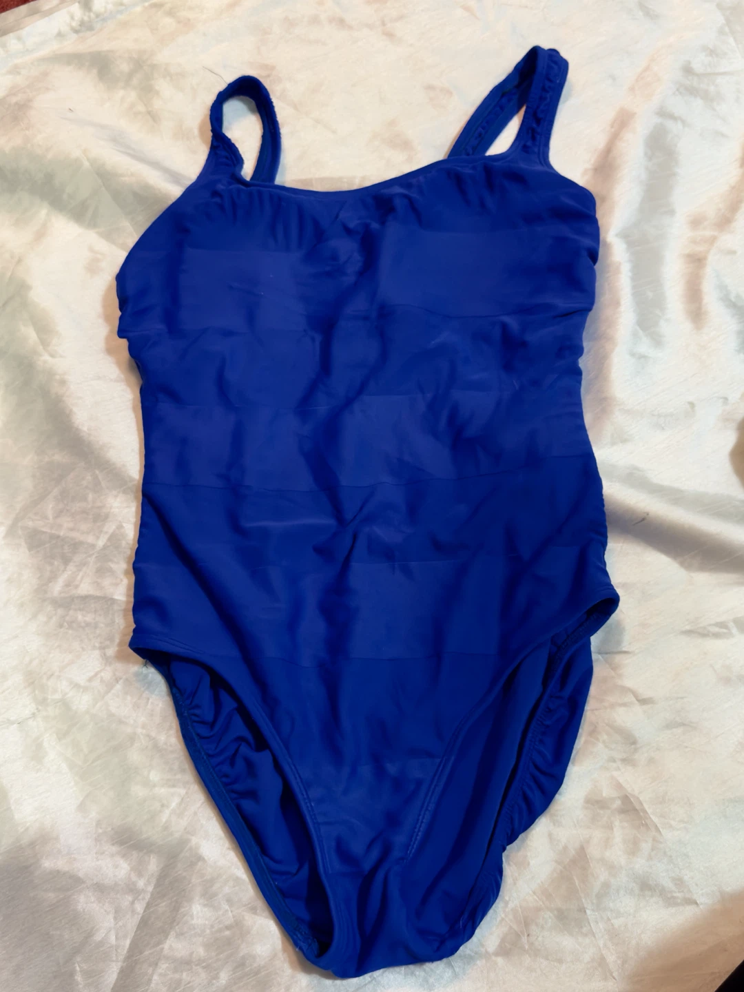 Blue One-Piece Swimsuit