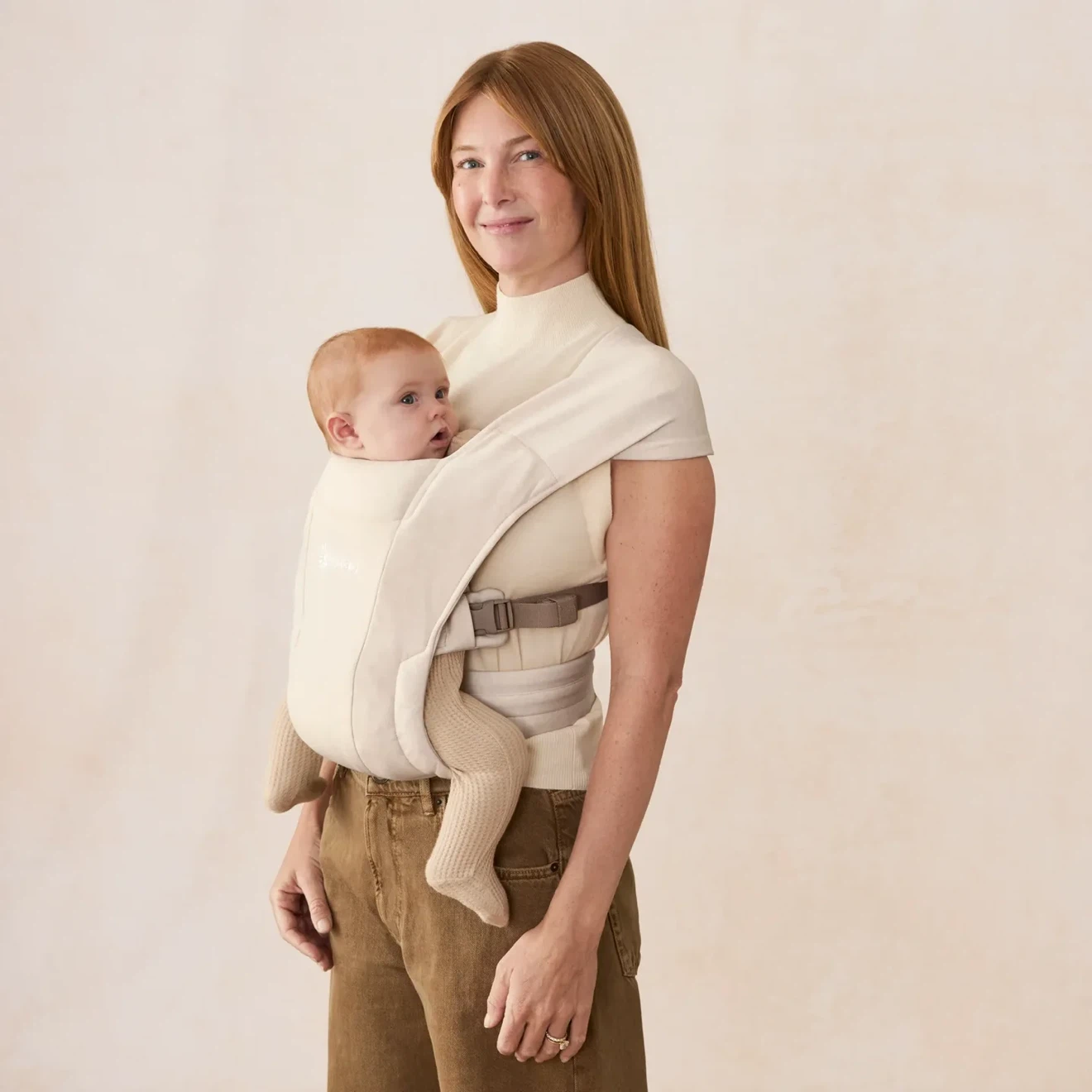 Ergobaby Embrace Newborn Baby Carrier - Cream Knit - photo 4