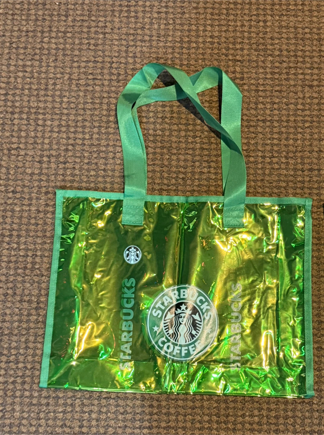Starbucks Hello Kitty and regular logo Tote Bag Set