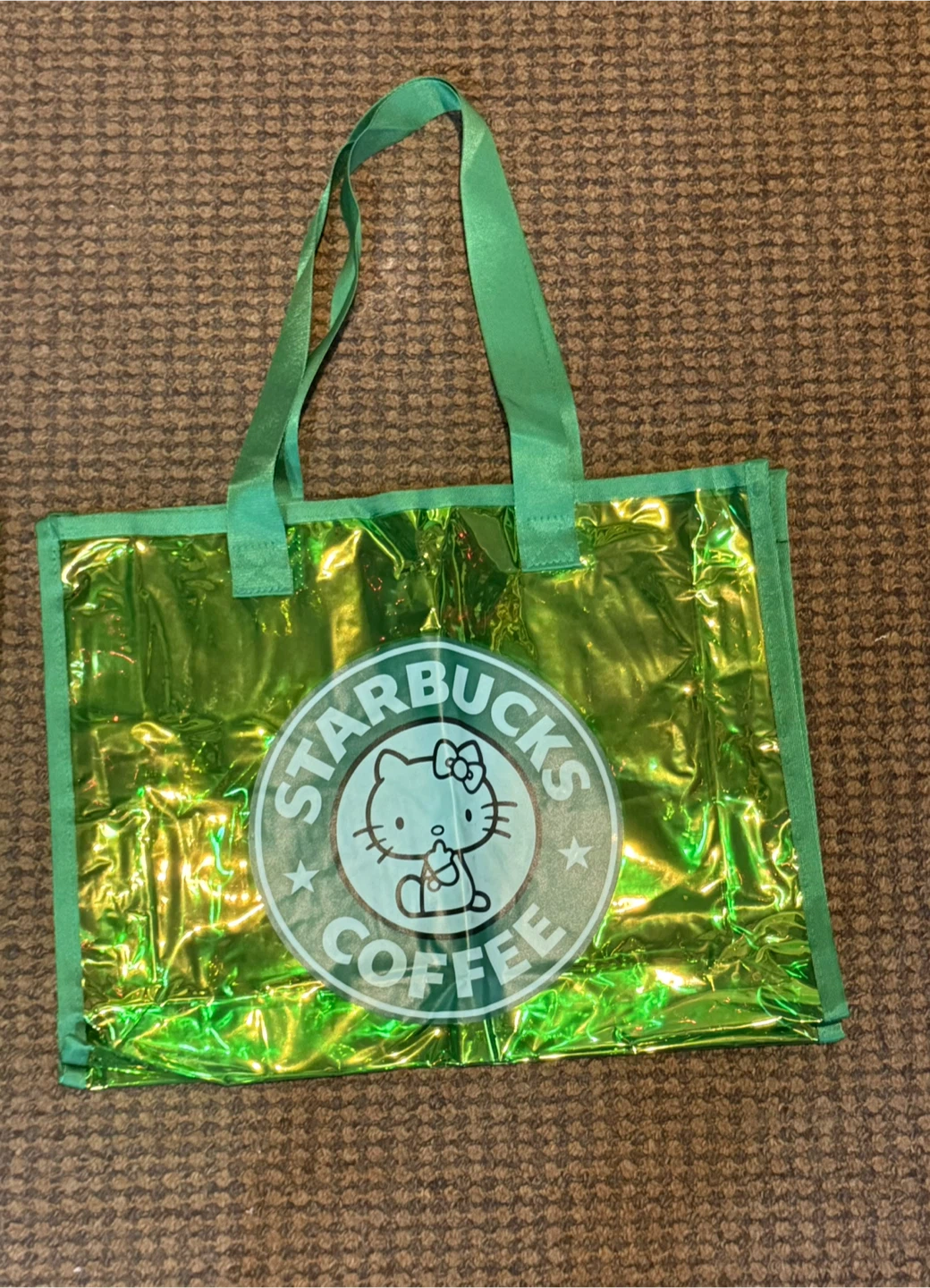 Starbucks Hello Kitty and regular logo Tote Bag Set - photo 2