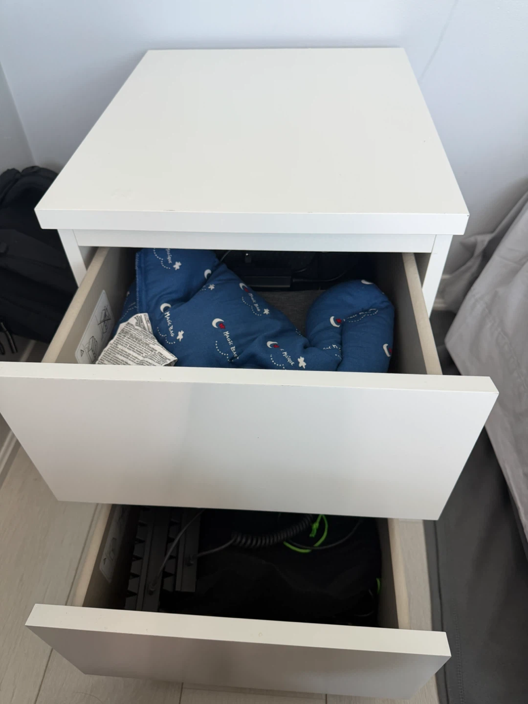 IKEA STORKLINTA 2-drawer chest, white - photo 3
