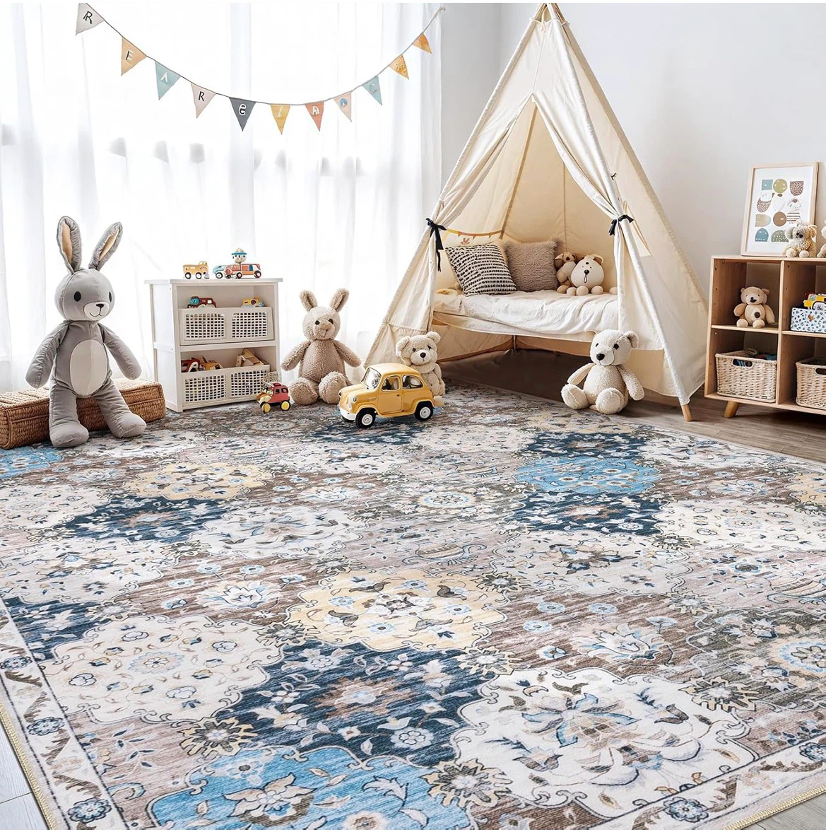 9x12 Machine Washable Area Rug - photo 3