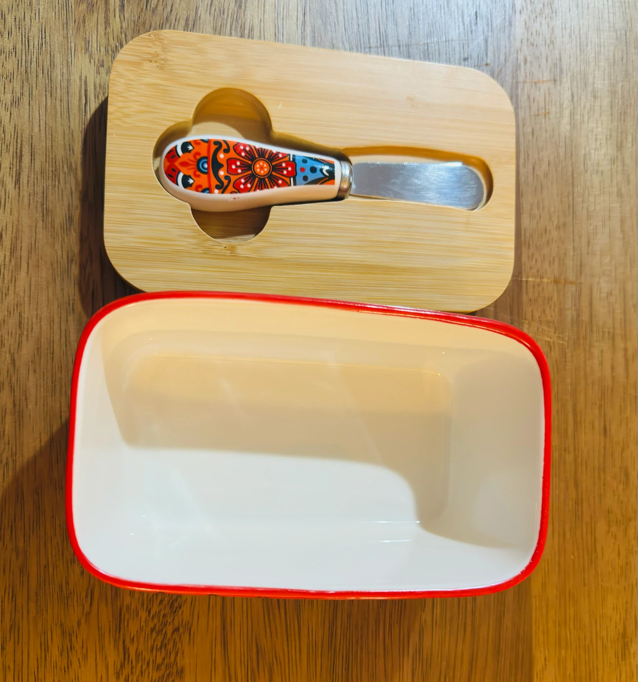 Vancasso Butter Dish with Knife - photo 3