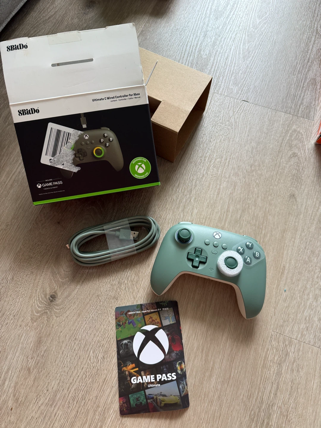 8BitDo Ultimate C Wired Controller for Xbox - Green