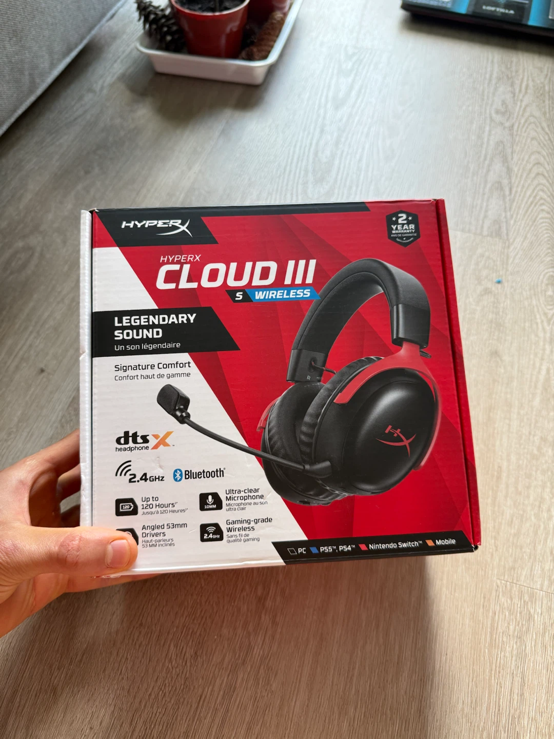 HyperX Cloud III 5 Wireless Gaming Headset - photo 5
