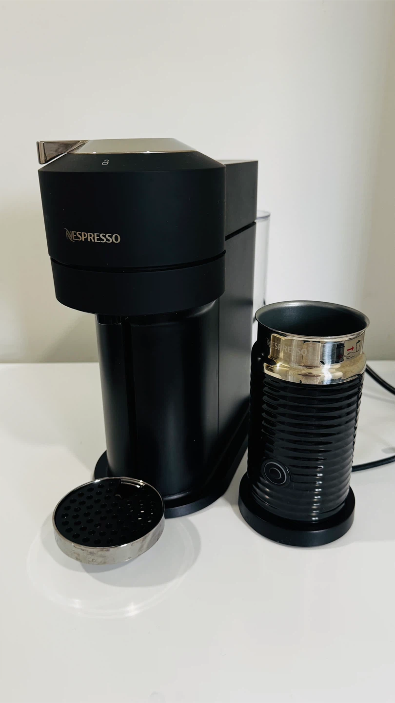 Nespresso Vertuo Next Coffee Machine with Aeroccino Milk Frother