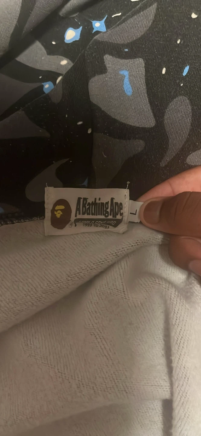 A Bathing Ape Shark Camo Hoodie - photo 3