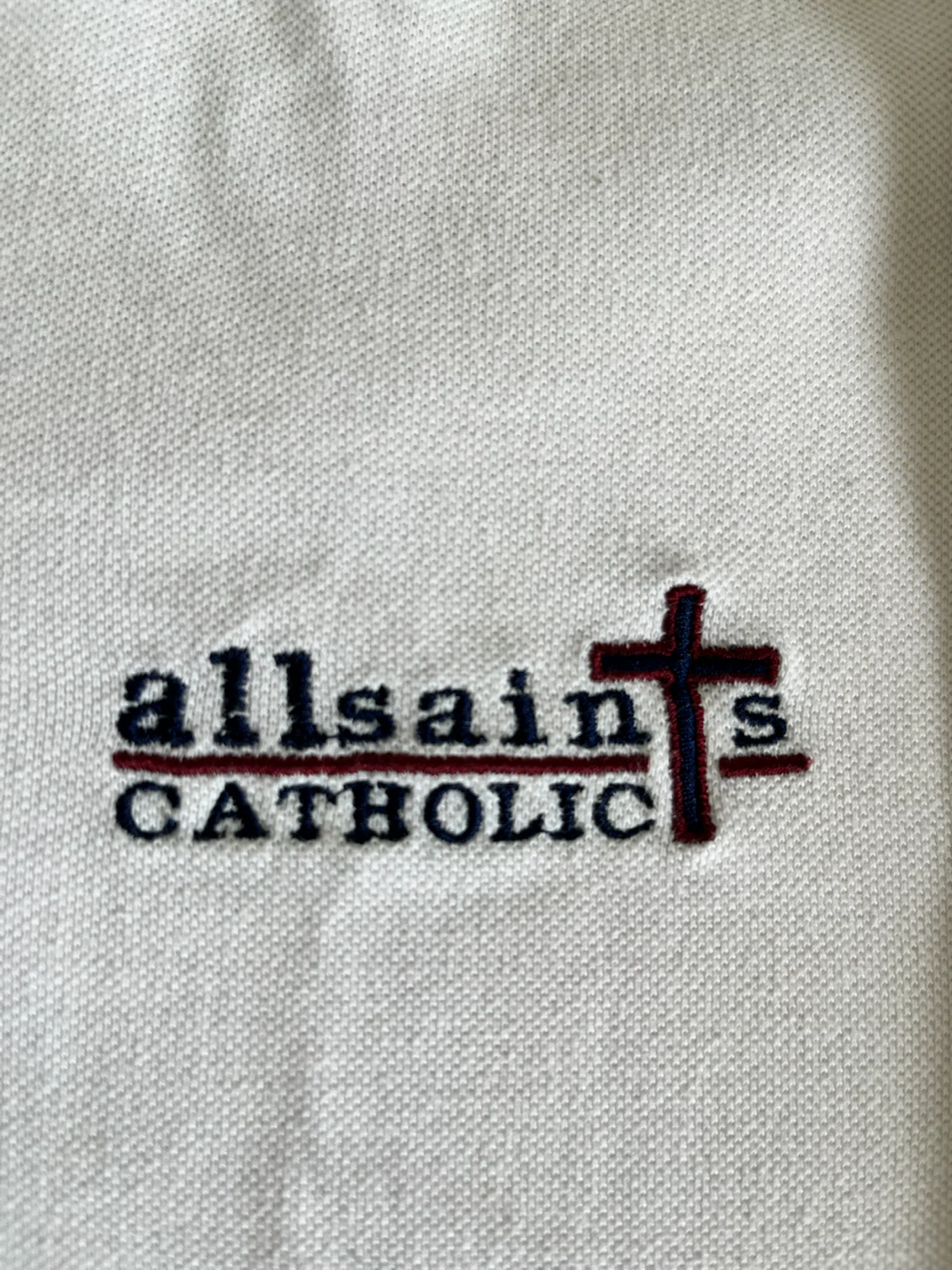 McCarthy All Saints Catholic Long Sleeve Polo Shirt - Size M - photo 2