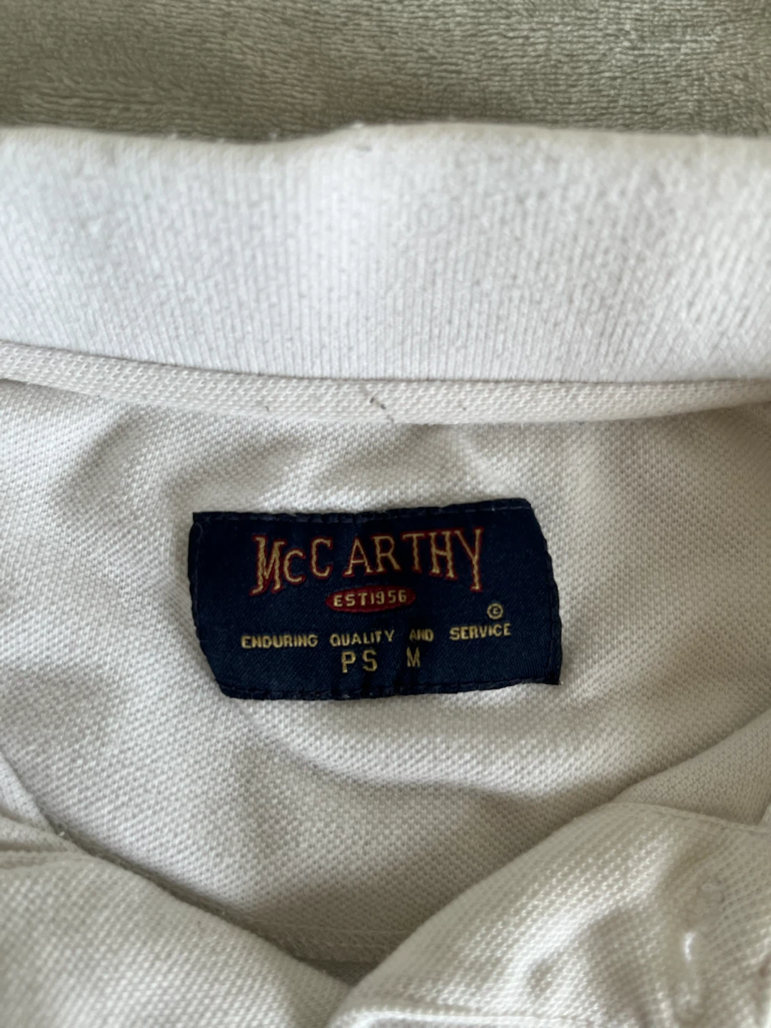 McCarthy All Saints Catholic Long Sleeve Polo Shirt - Size M - photo 3