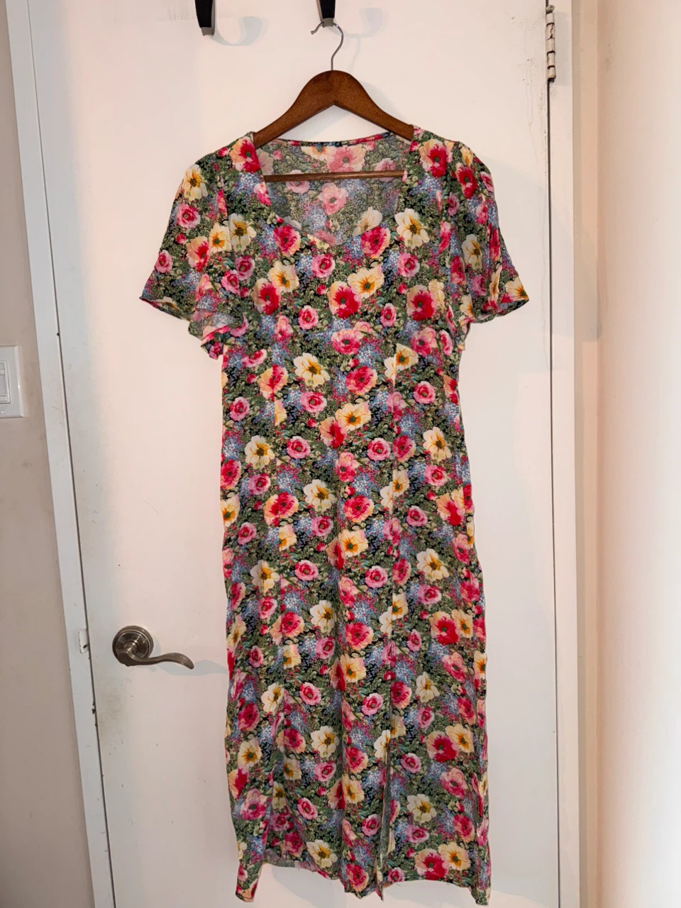 Floral Print Midi Dress - photo 2