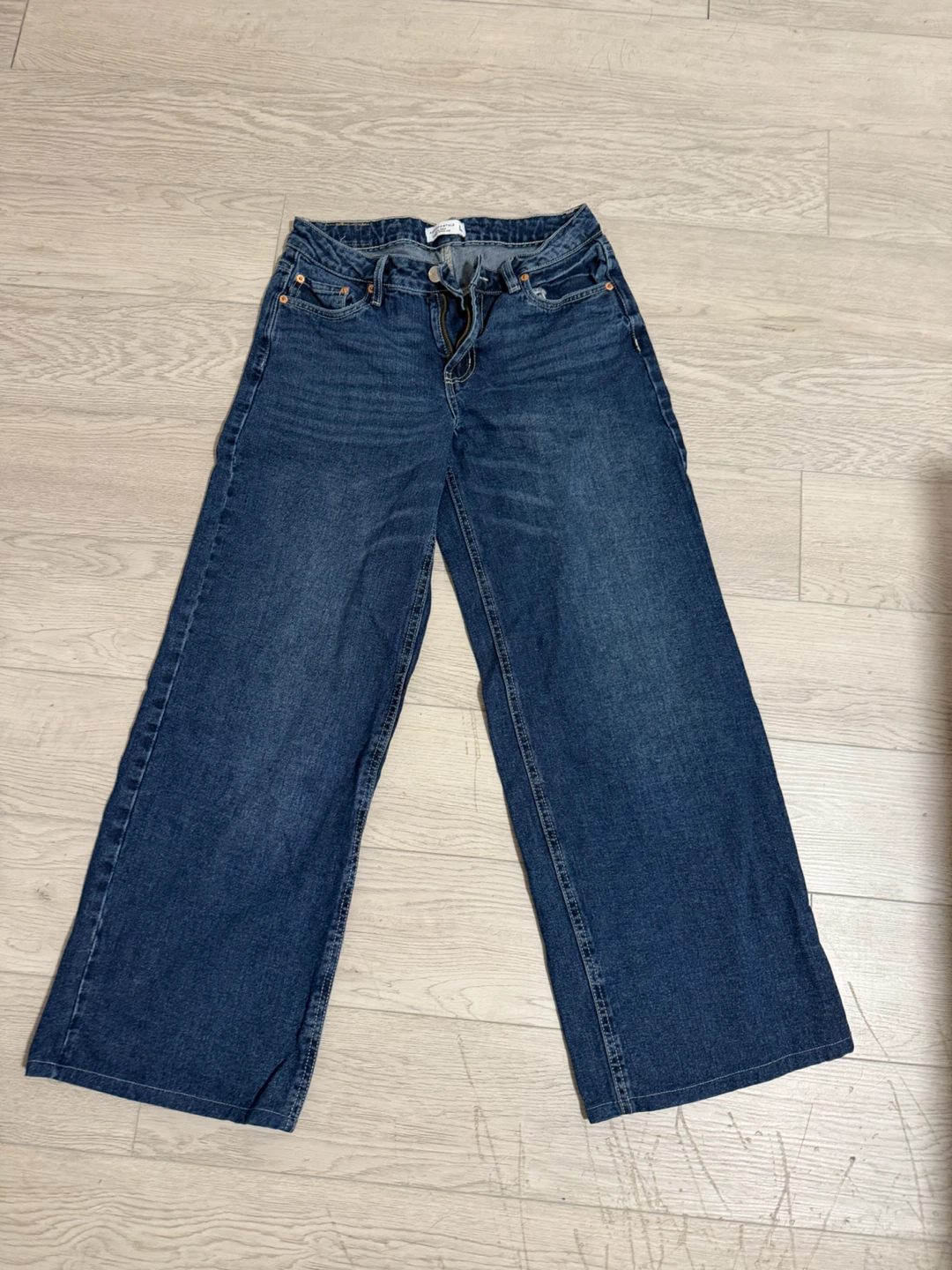 Aéropostale Low Rise Baggy Wide Leg Jeans Size 2