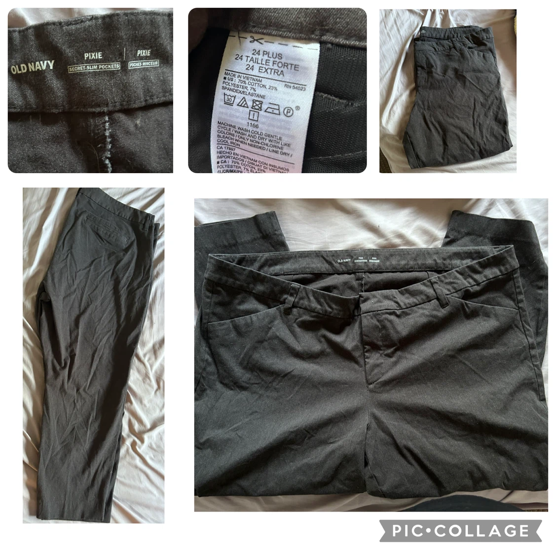 Size 24 Plus dress pants