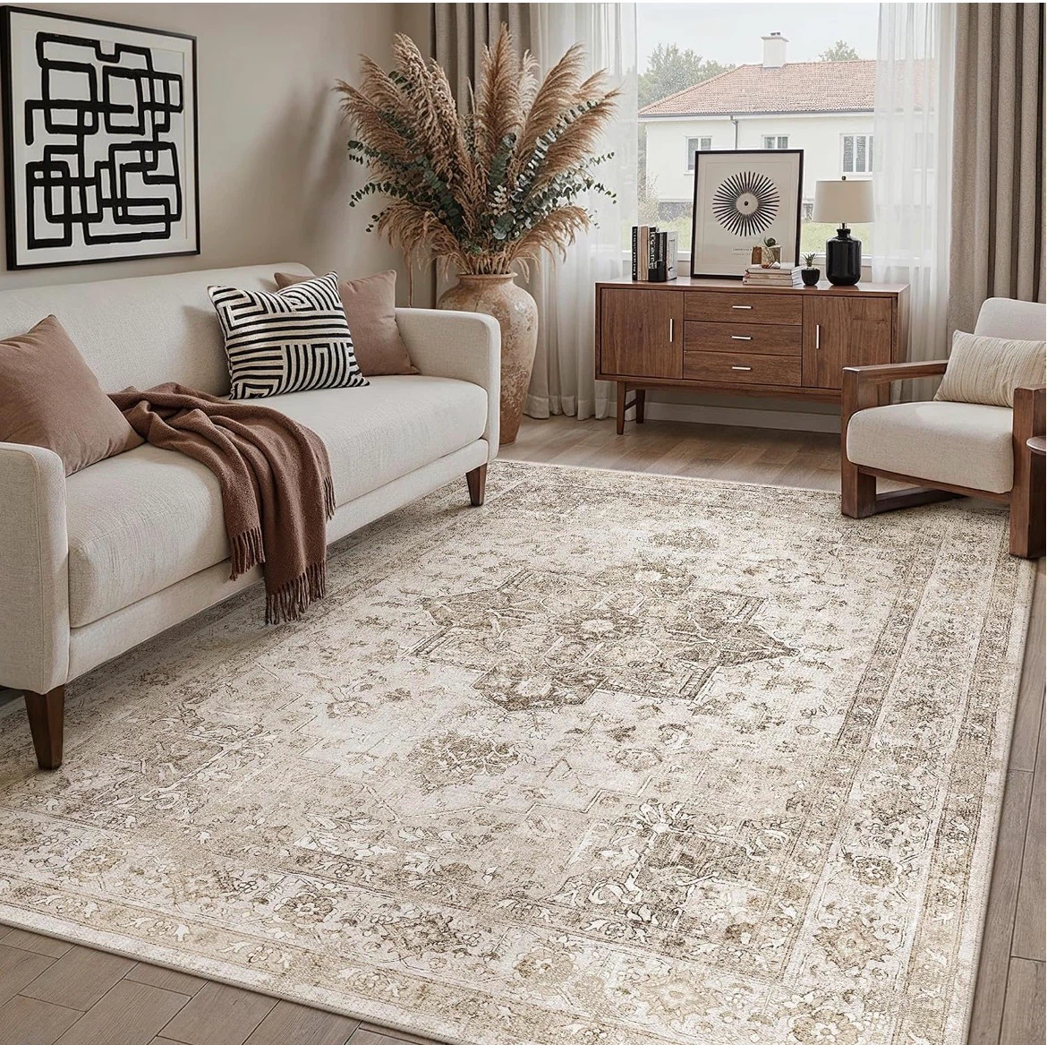 8x10 Oops-Proof Stain-Resistant Area Rug - photo 2