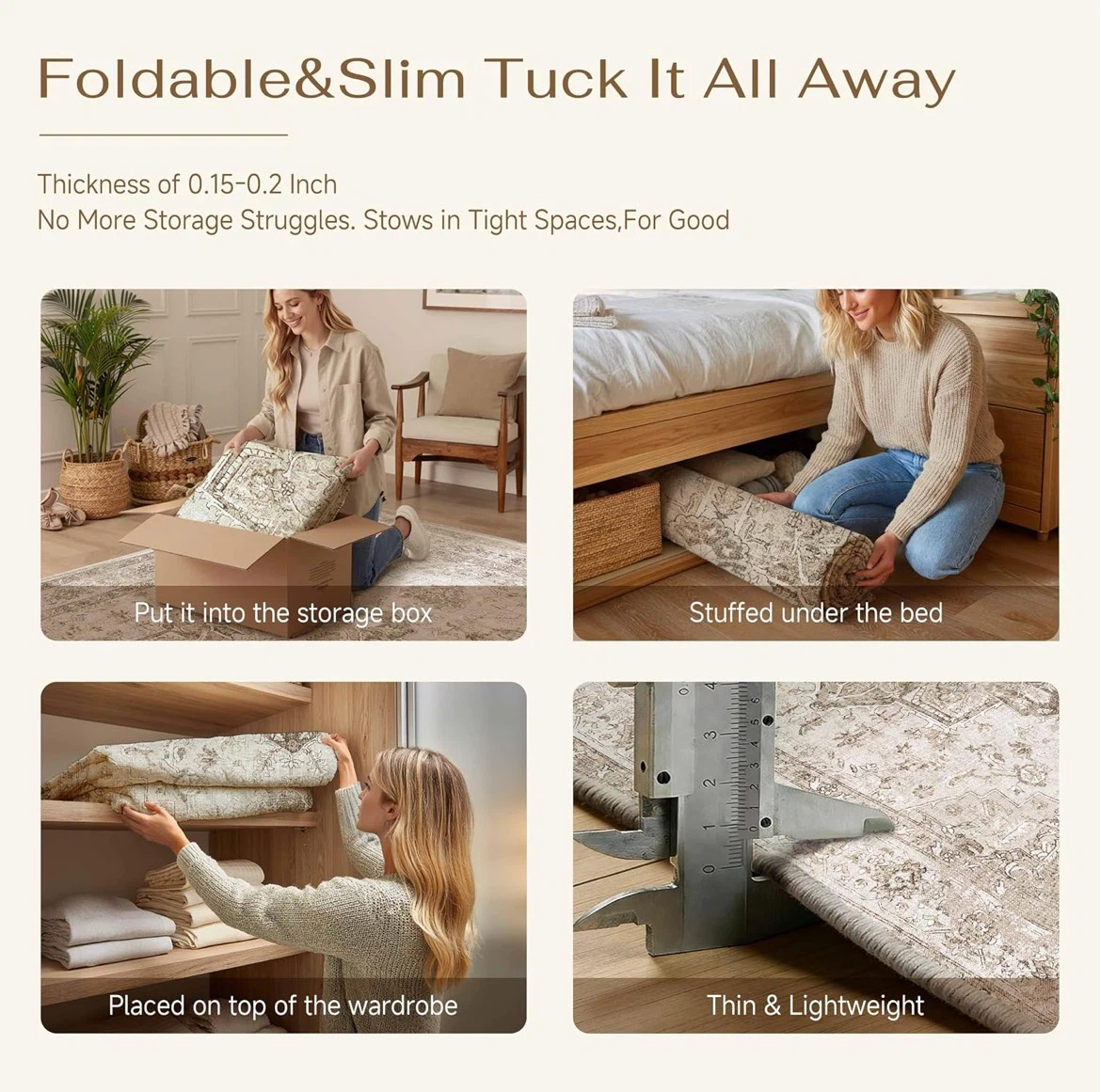 8x10 Oops-Proof Stain-Resistant Area Rug - photo 4