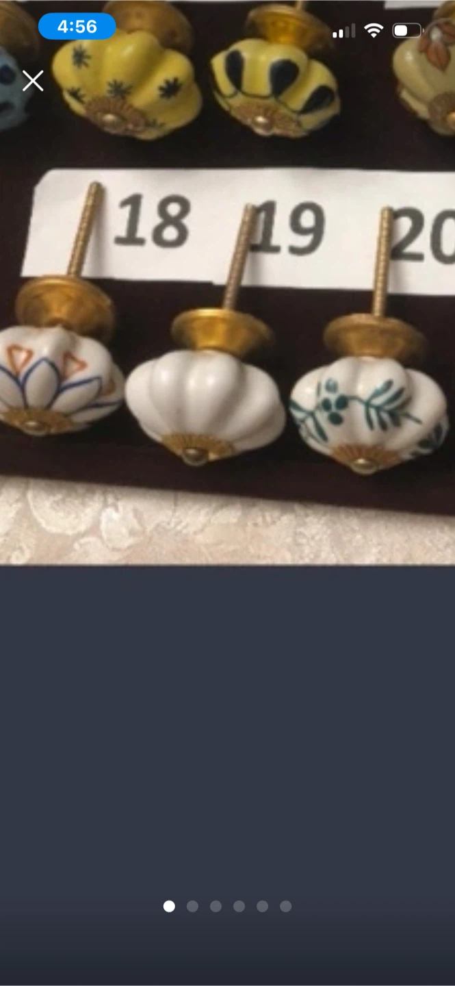 Ceramic Drawer Knobs Cabinet Pulls - Assorted Designs - photo 2