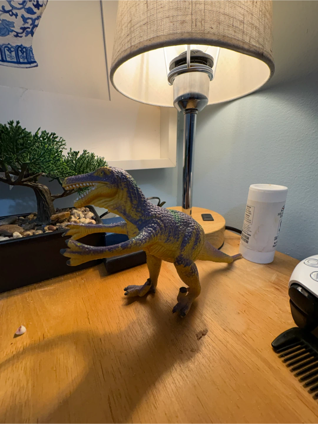 1993 Velociraptor Toy Dinosaur - Made in China
