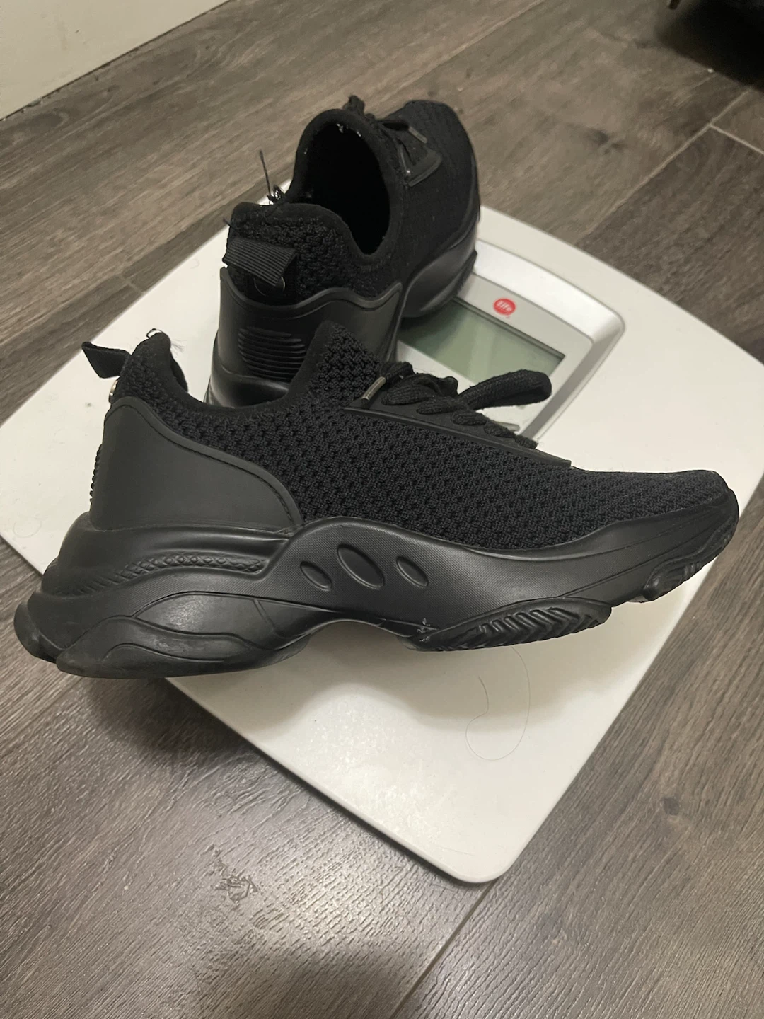 Black Mesh Sneakers
