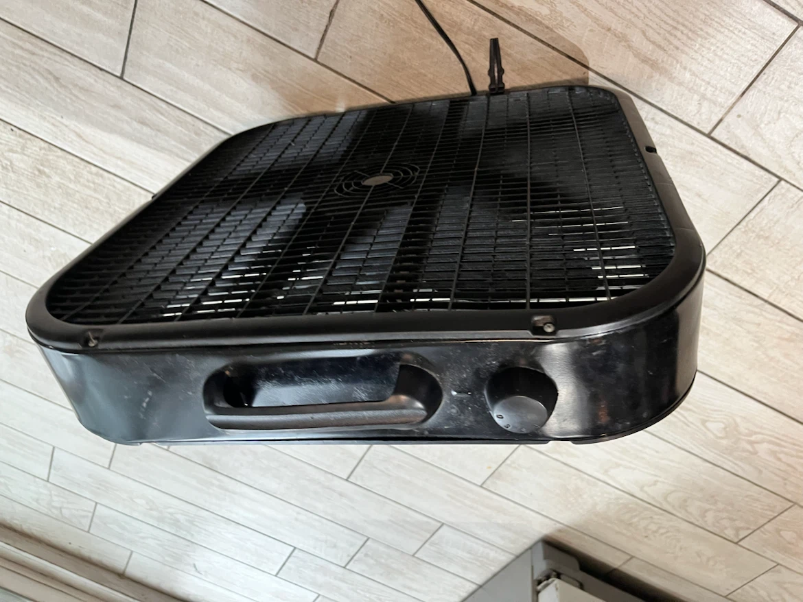 Black Lasko Box Fan