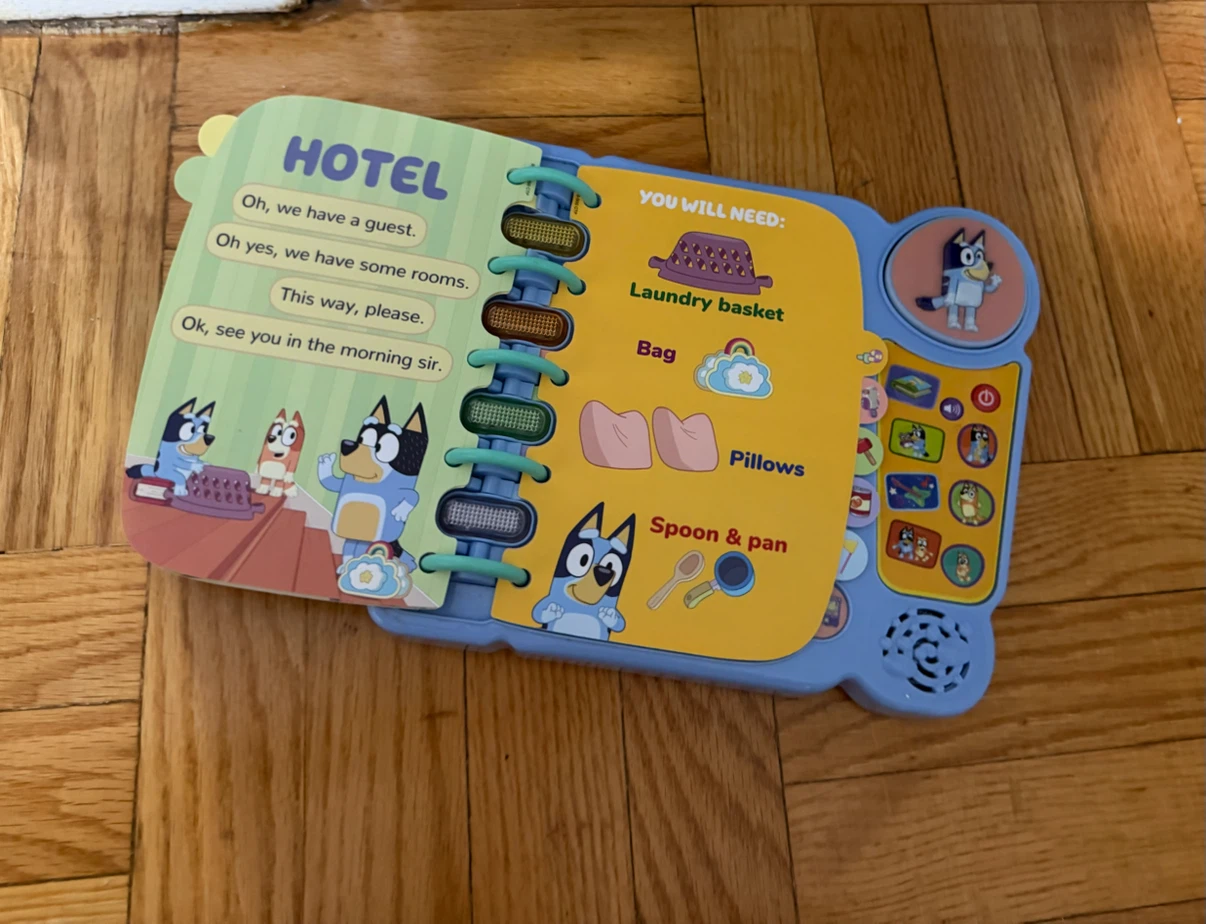 VTech Bluey Bluey's Book of Games, Ages 3-6 - photo 5