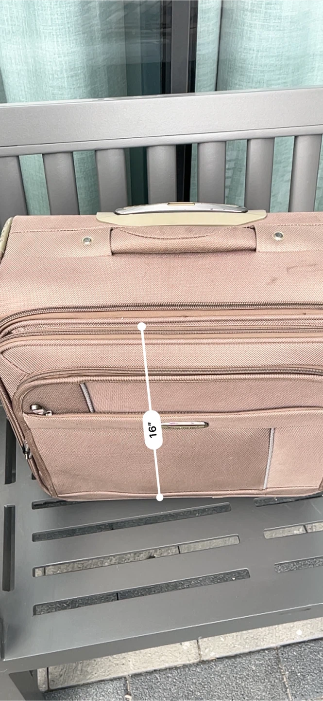 RPIGEON Brown Rolling Suitcase - photo 4