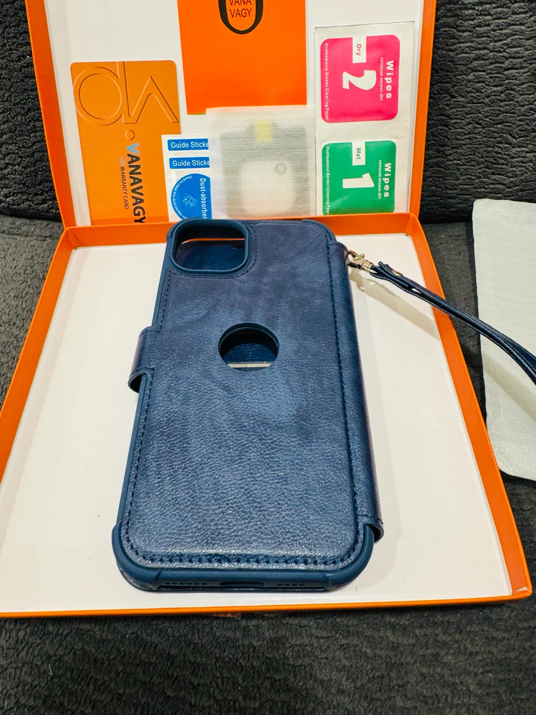 VANAVAGY Wallet Case for iPhone 15 Plus + Screen Protector - photo 3