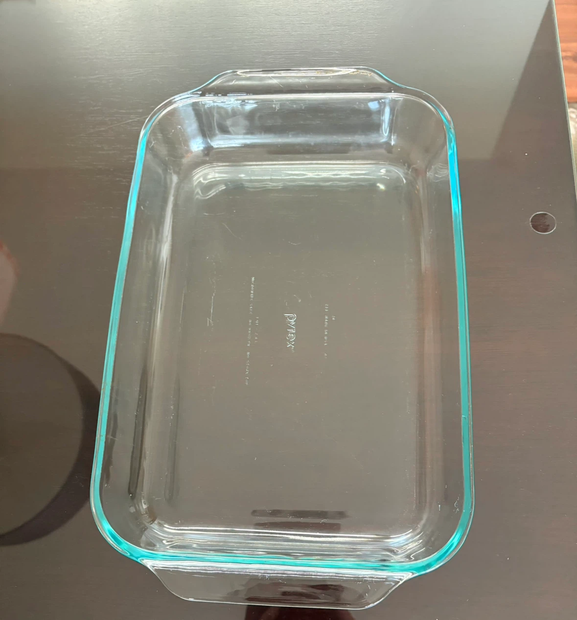 Pyrex baking dish