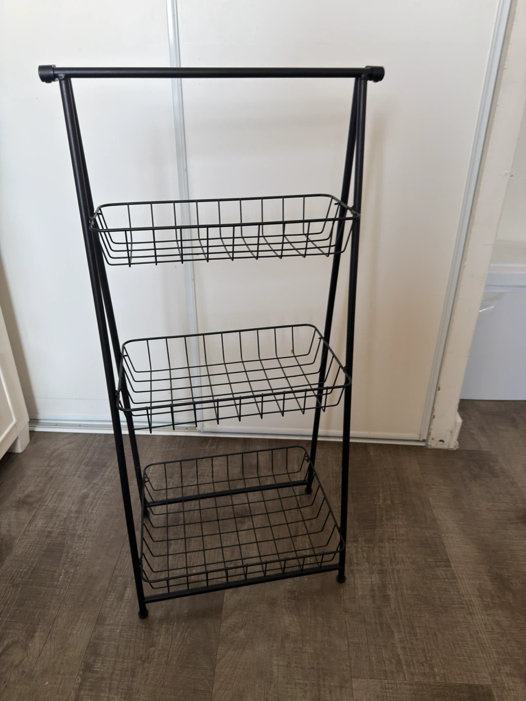 3-Tier Wire Basket Shelf