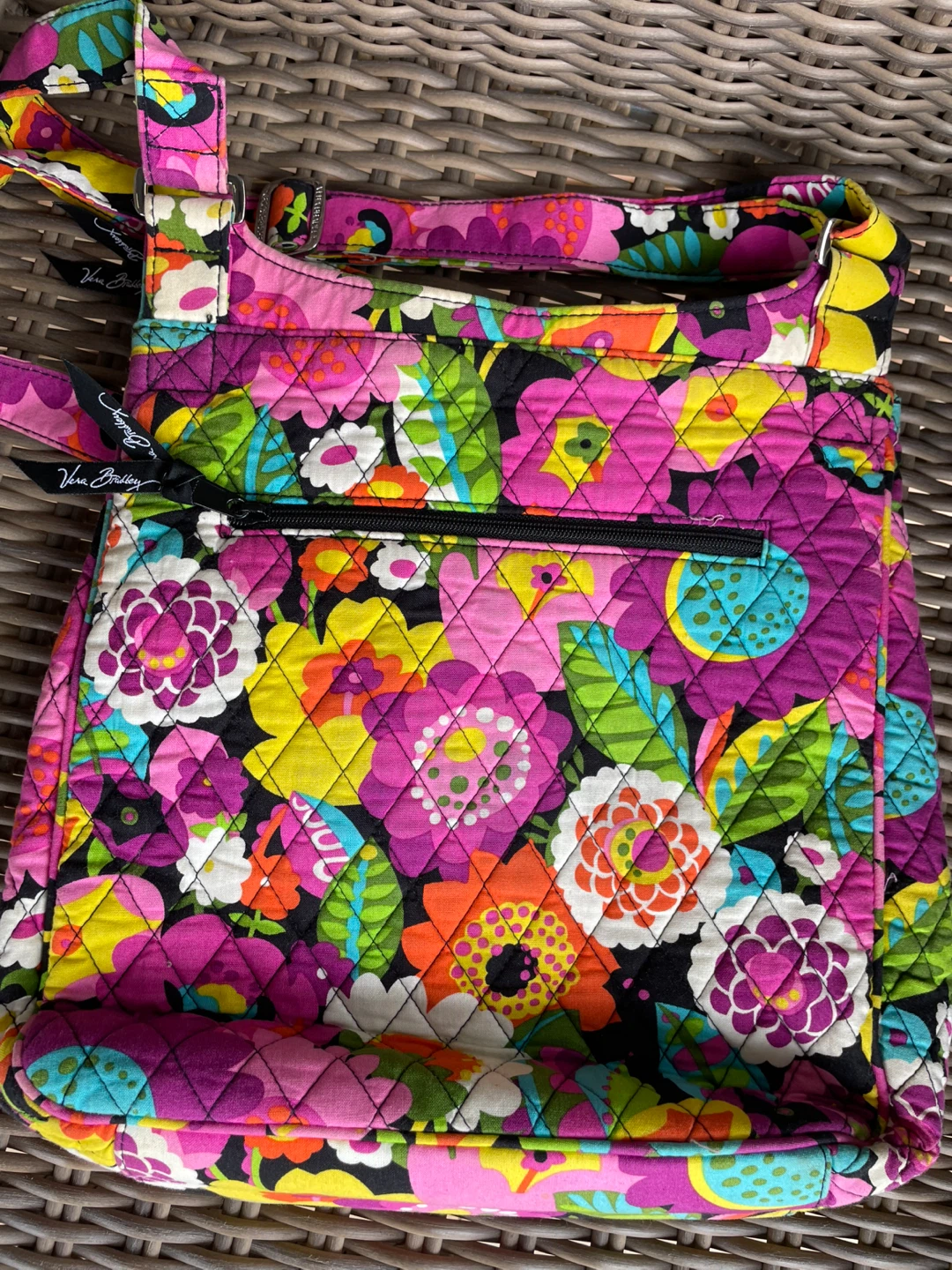 Vera Bradley Quilted Floral Crossbody Bag - photo 2
