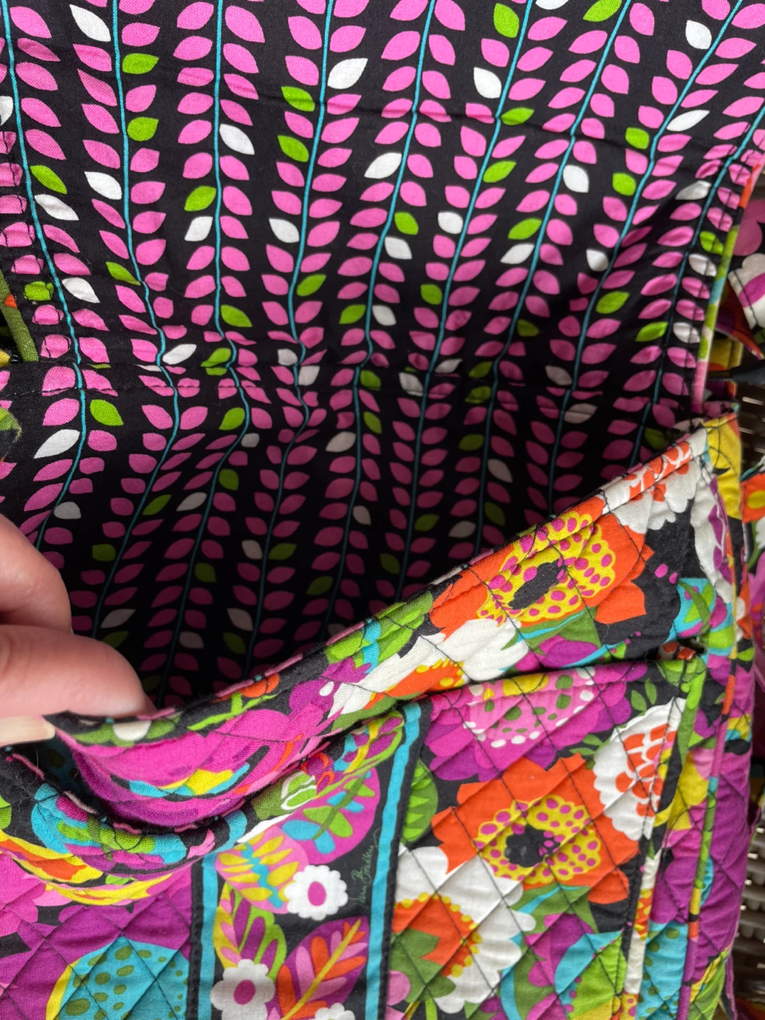 Vera Bradley Quilted Floral Crossbody Bag - photo 3