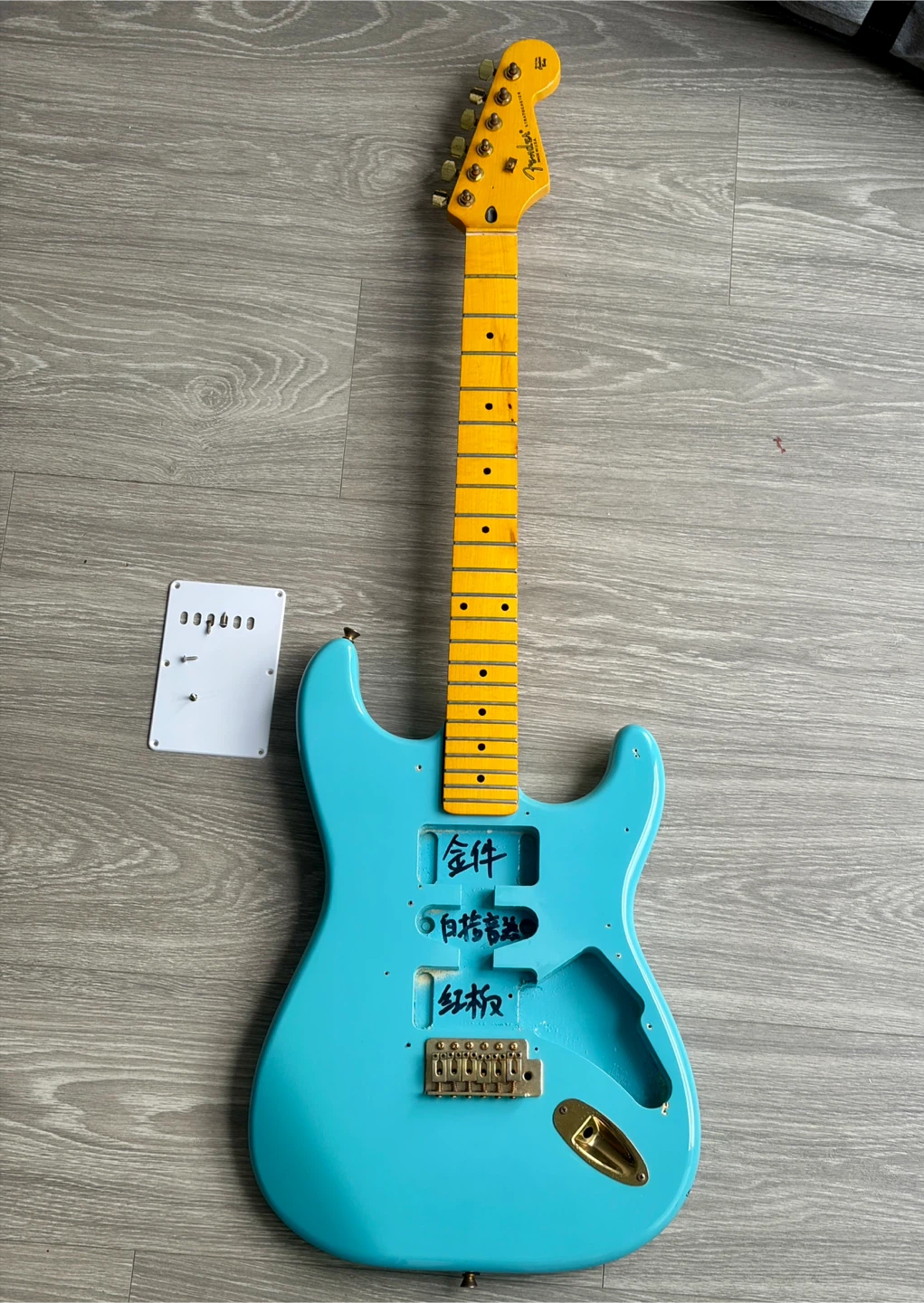 Fender stratocaster Replica Body + neck project